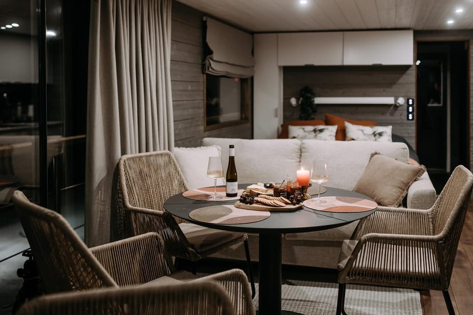 Naantali Houseboat & Sauna LUX Docked boat in Finland