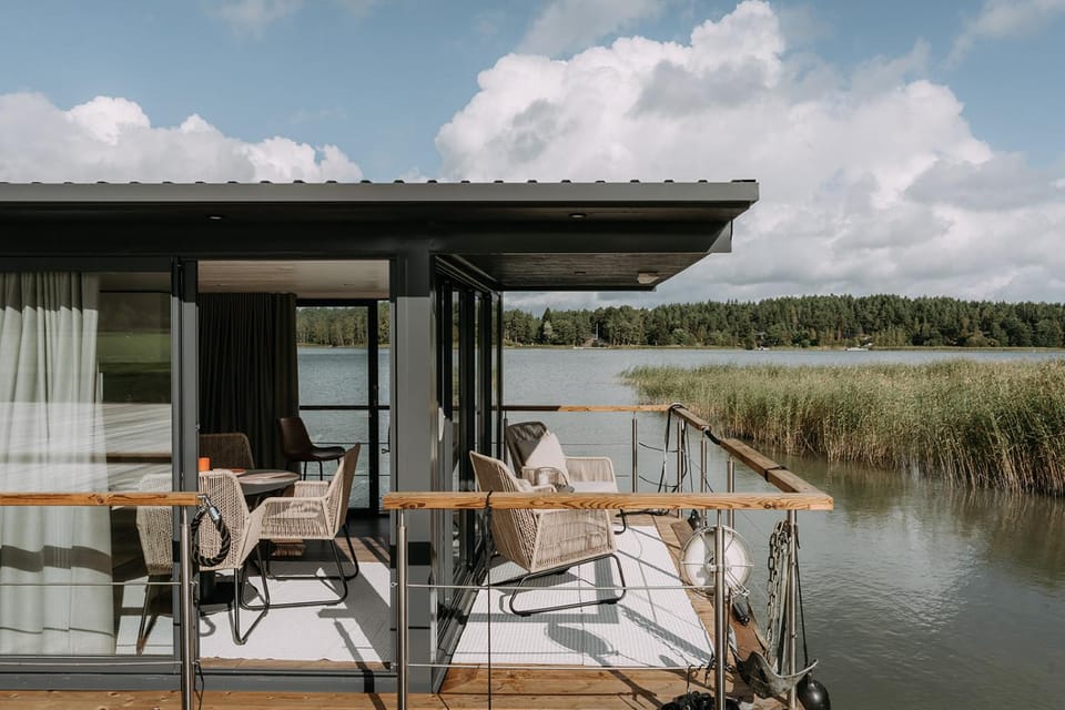 Naantali Houseboat & Sauna LUX Docked boat in Finland
