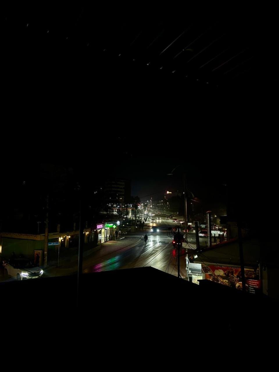 Night, Neighbourhood, City view, Street view, Location