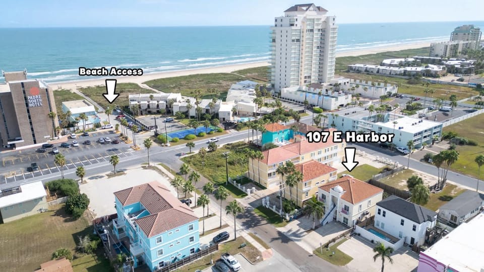 1st floor Condo 75 Steps to Beach - Pool - Pet Ok Apartment in South Padre Island