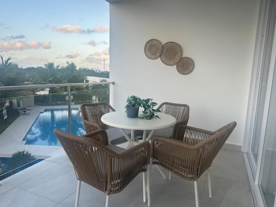 Caribbean 2BR Apartment - Facing the pool Apartment in Punta Cana