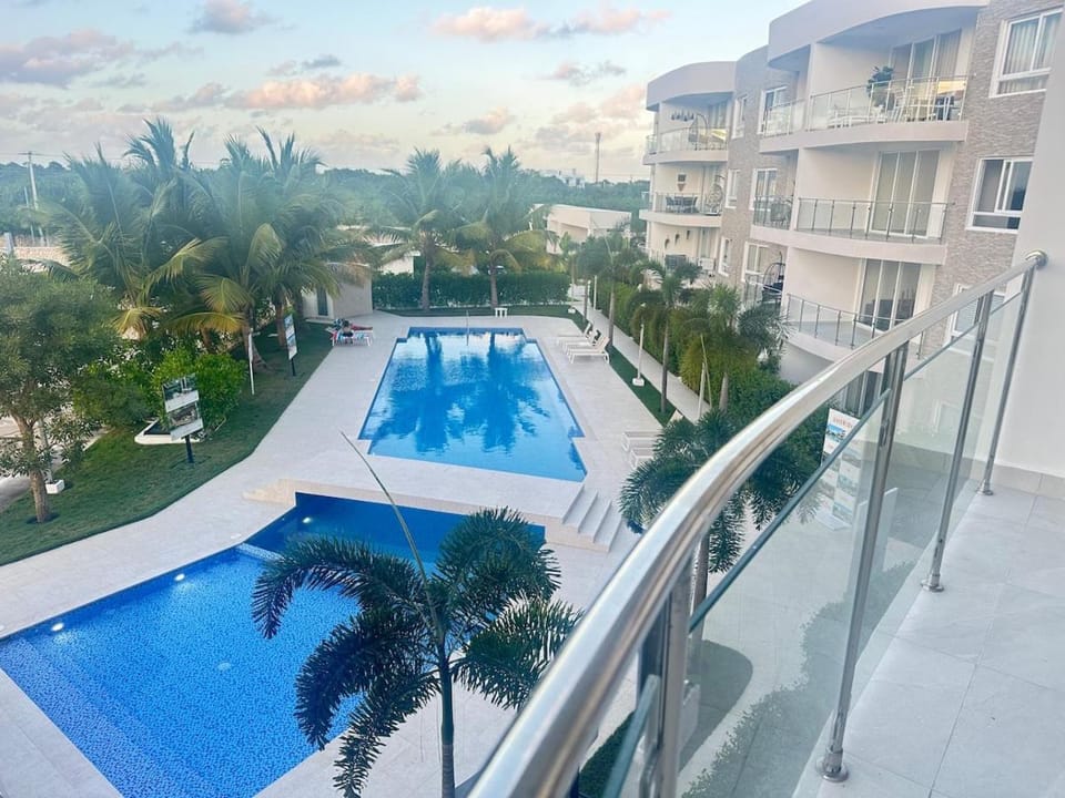 Caribbean 2BR Apartment - Facing the pool Apartment in Punta Cana