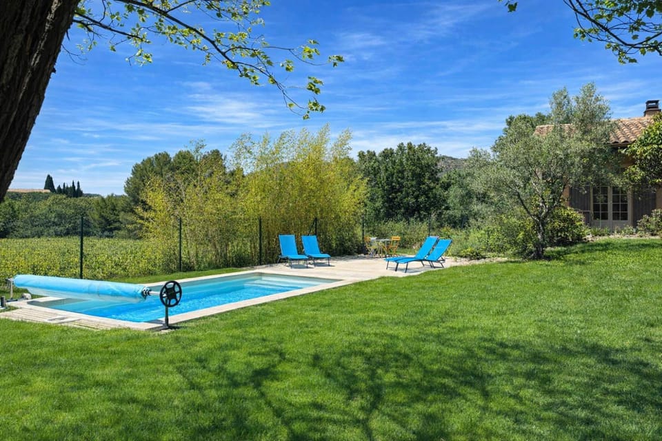 Natural landscape, Garden, Garden view, Pool view, Swimming pool