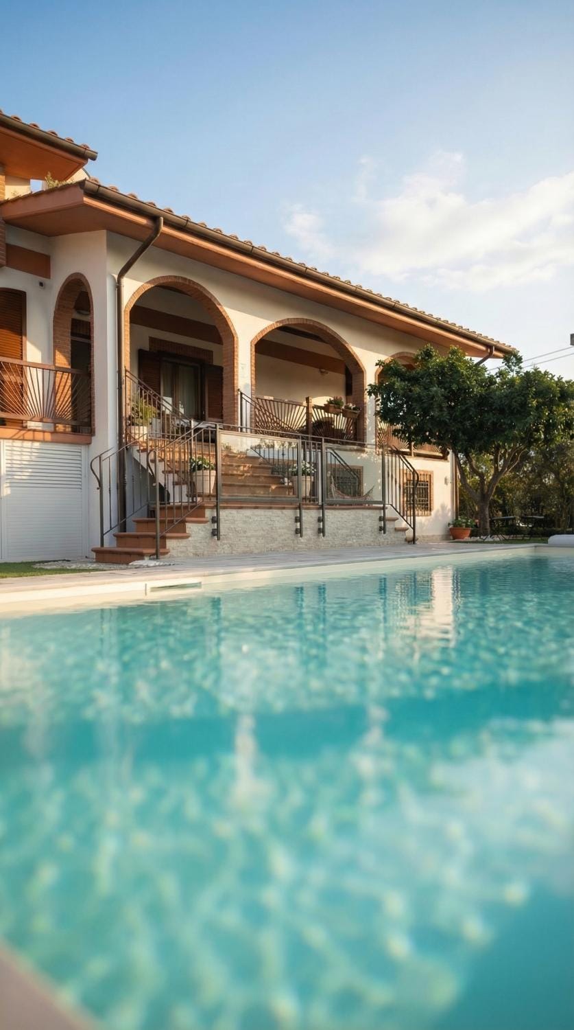 Property building, Swimming pool