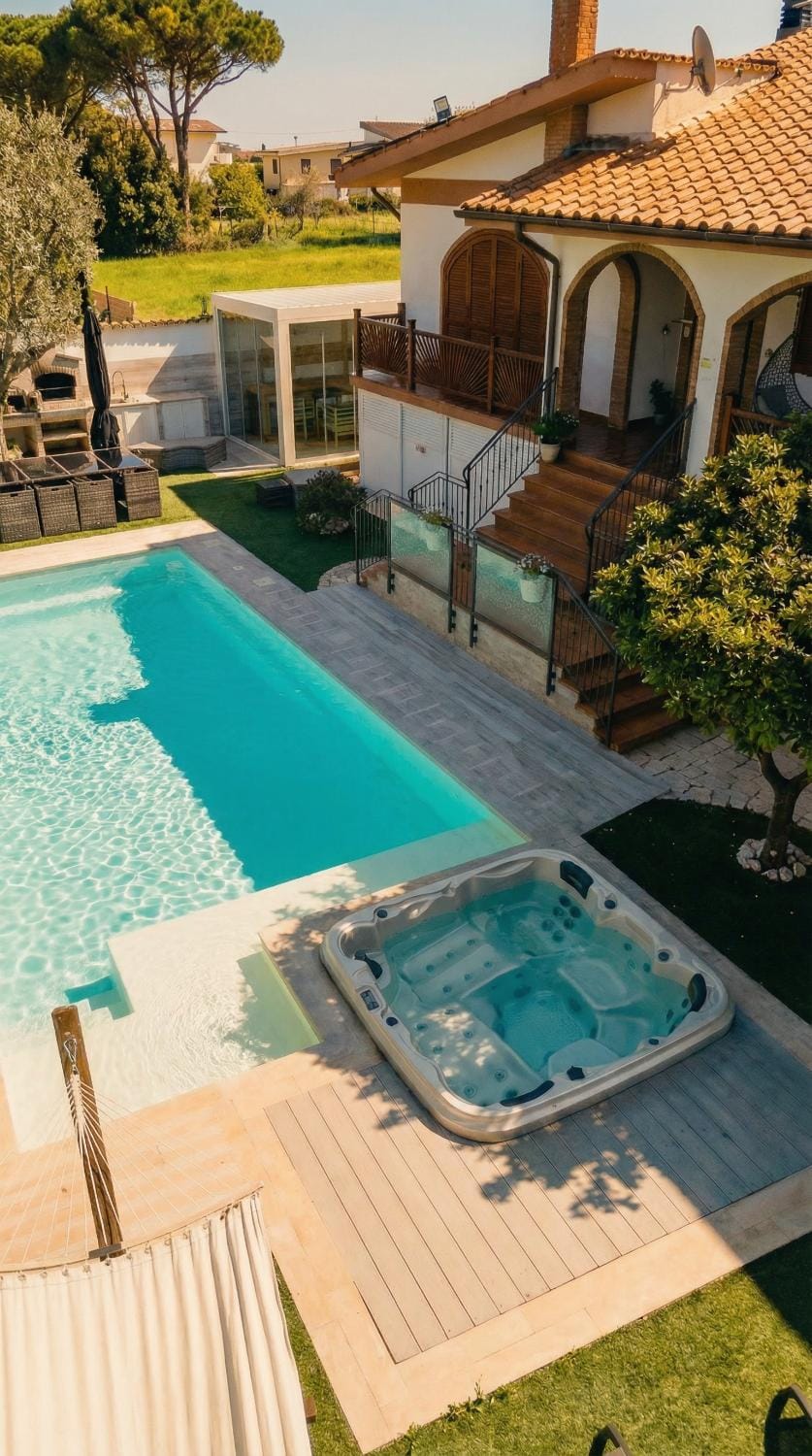 Garden, Hot Tub, Swimming pool