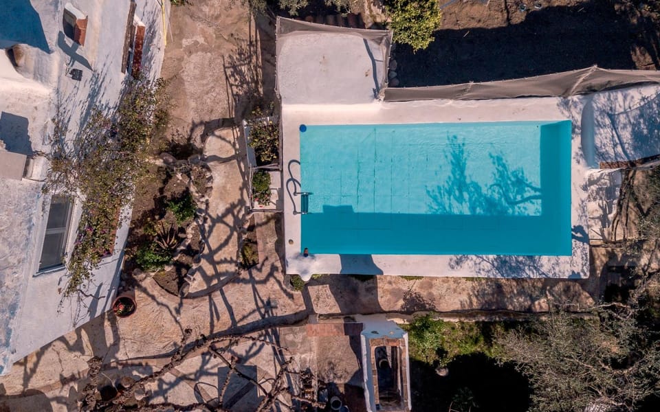Bird's eye view, Swimming pool