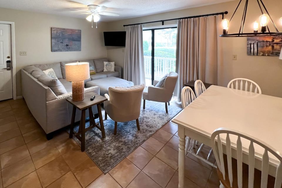 Coastal condo with patio & shared pool tennis courts House in South Walton County