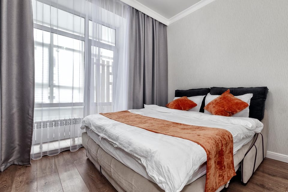 Orange Apartment in Kazakhstan