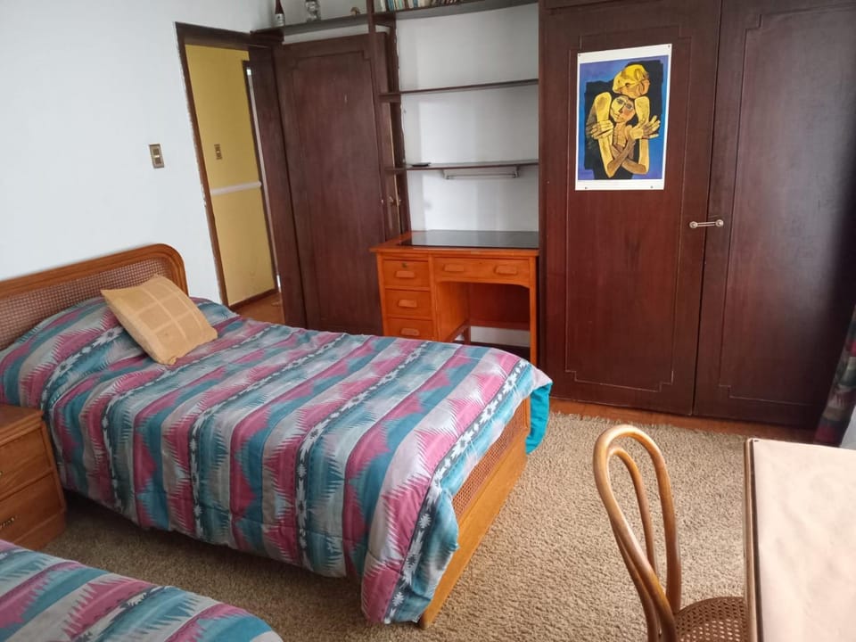 Photo of the whole room, wardrobe