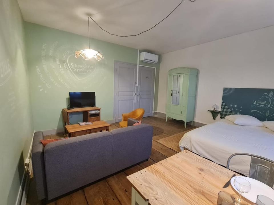 Le Nid du Facteur appartement avec clim, wifi et jardin Apartment in Auvergne-Rhône-Alpes