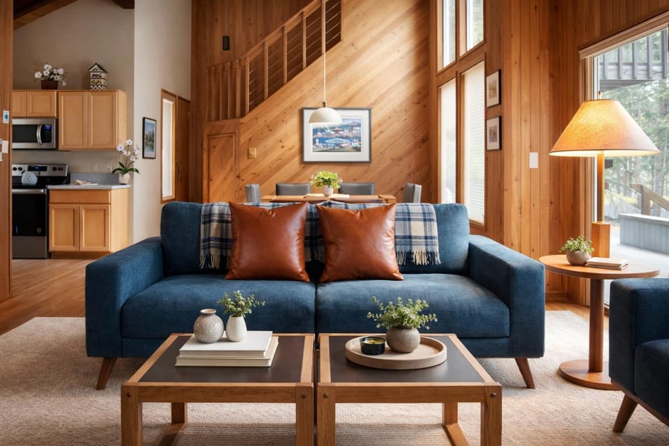 Day, Kitchen or kitchenette, Living room, Seating area, Dining area, furniture