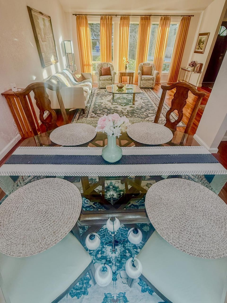 Dining area, Dinner