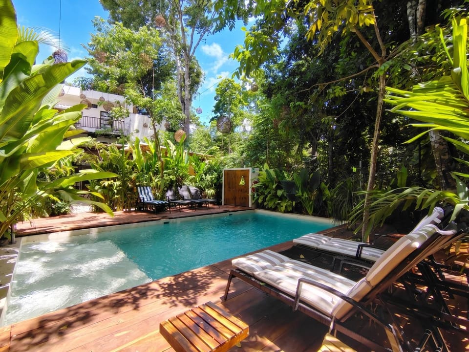 Natural landscape, Pool view