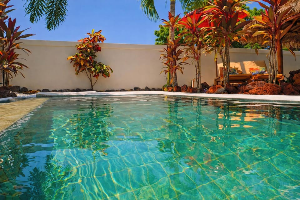 Swimming pool, Swimming pool, sunbed