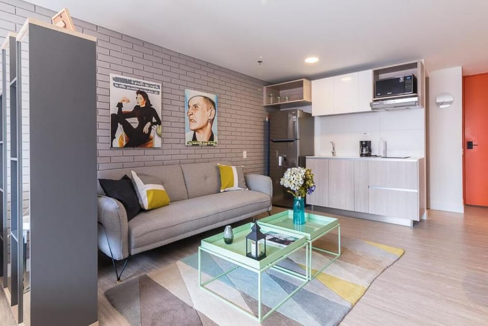 Vista a los cerros, acogedor y contemporaneo Apartment in Bogota