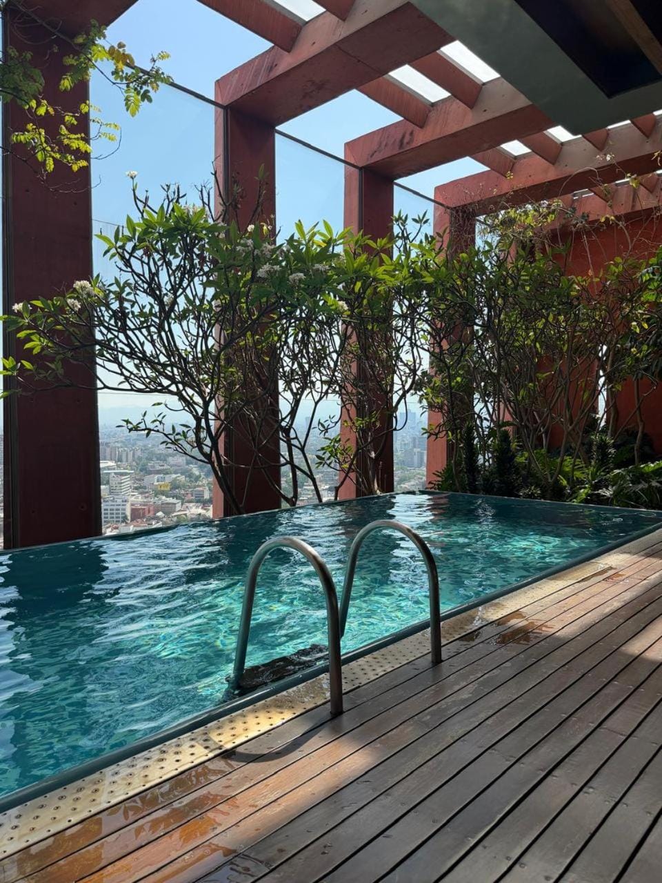 Natural landscape, Pool view, Swimming pool
