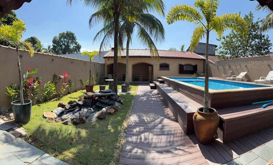 Casa com piscina - Sobrado Aconchegante House in Bertioga