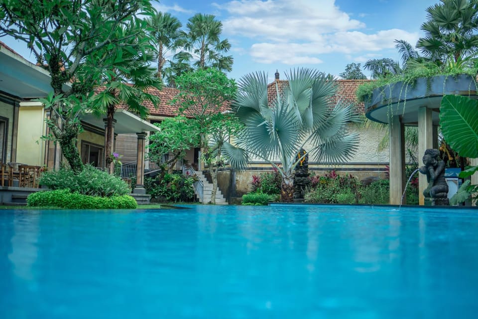 Day, Natural landscape, Garden view, Pool view, Swimming pool