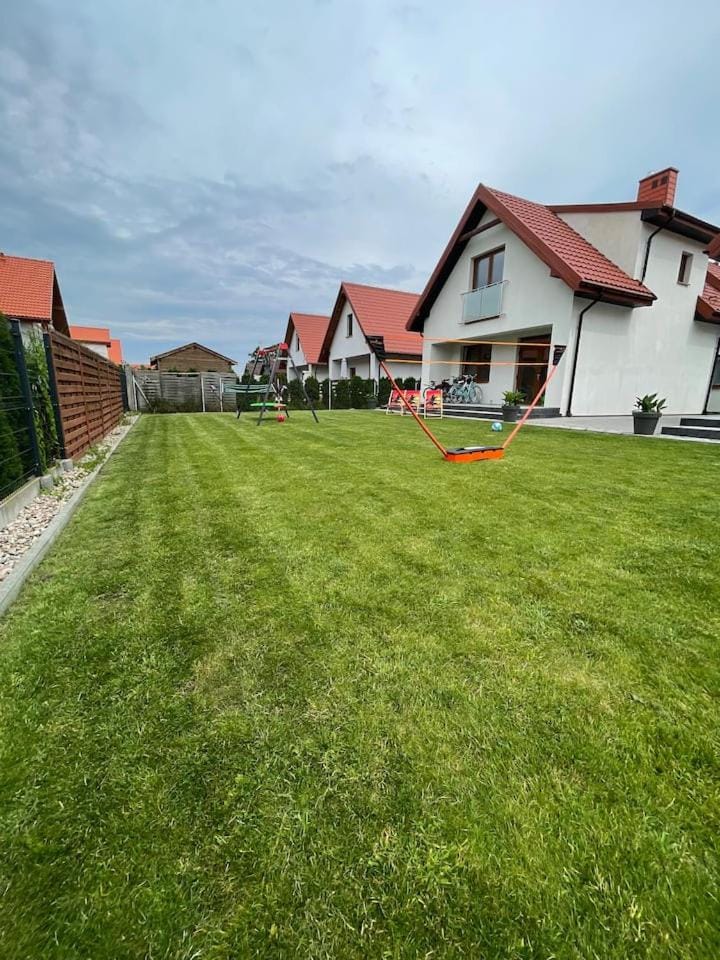 Łeba Ostoja Morska B Żarnowska House in Pomeranian Voivodeship