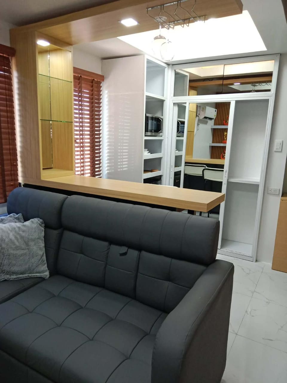 Kitchen or kitchenette, Living room, Seating area, wardrobe