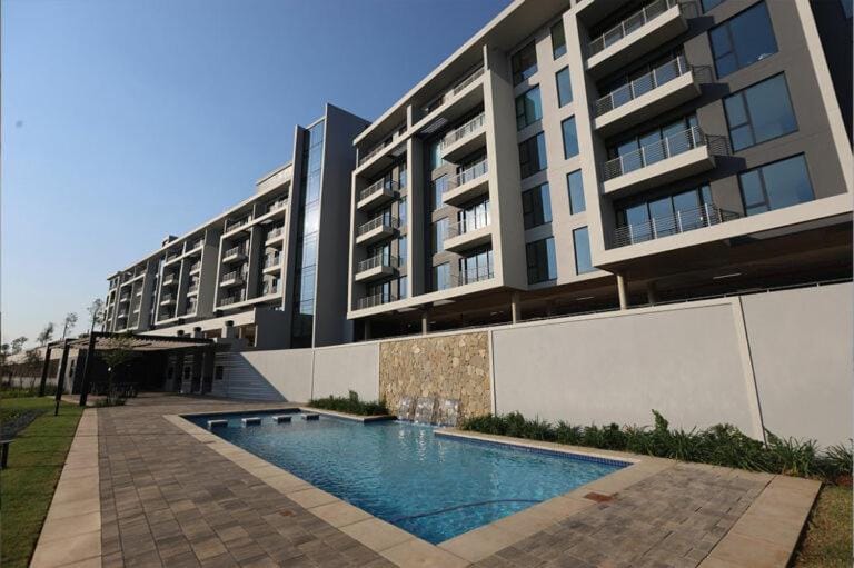 Property building, Pool view, Swimming pool