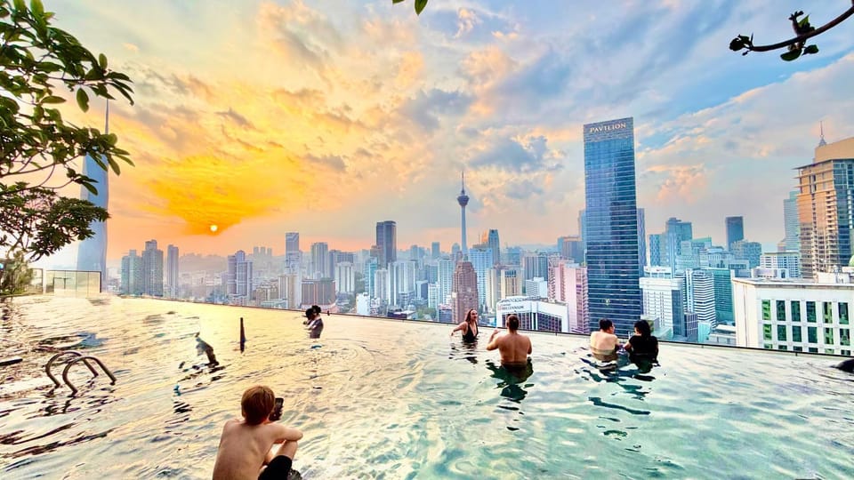 Nearby landmark, Day, People, Natural landscape, City view, Pool view, Swimming pool, group of guests