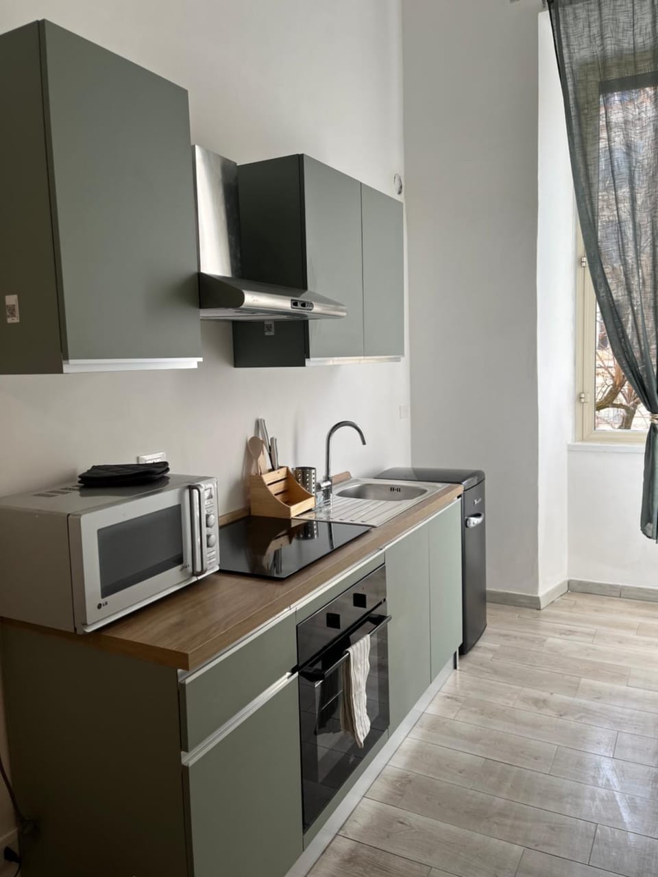 Kitchen or kitchenette, kitchen