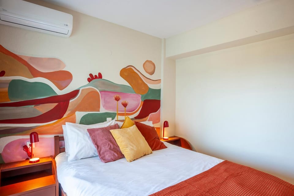 Bed, Bedroom, Sea view, Sea view, Sunset, air conditioner, air conditioner