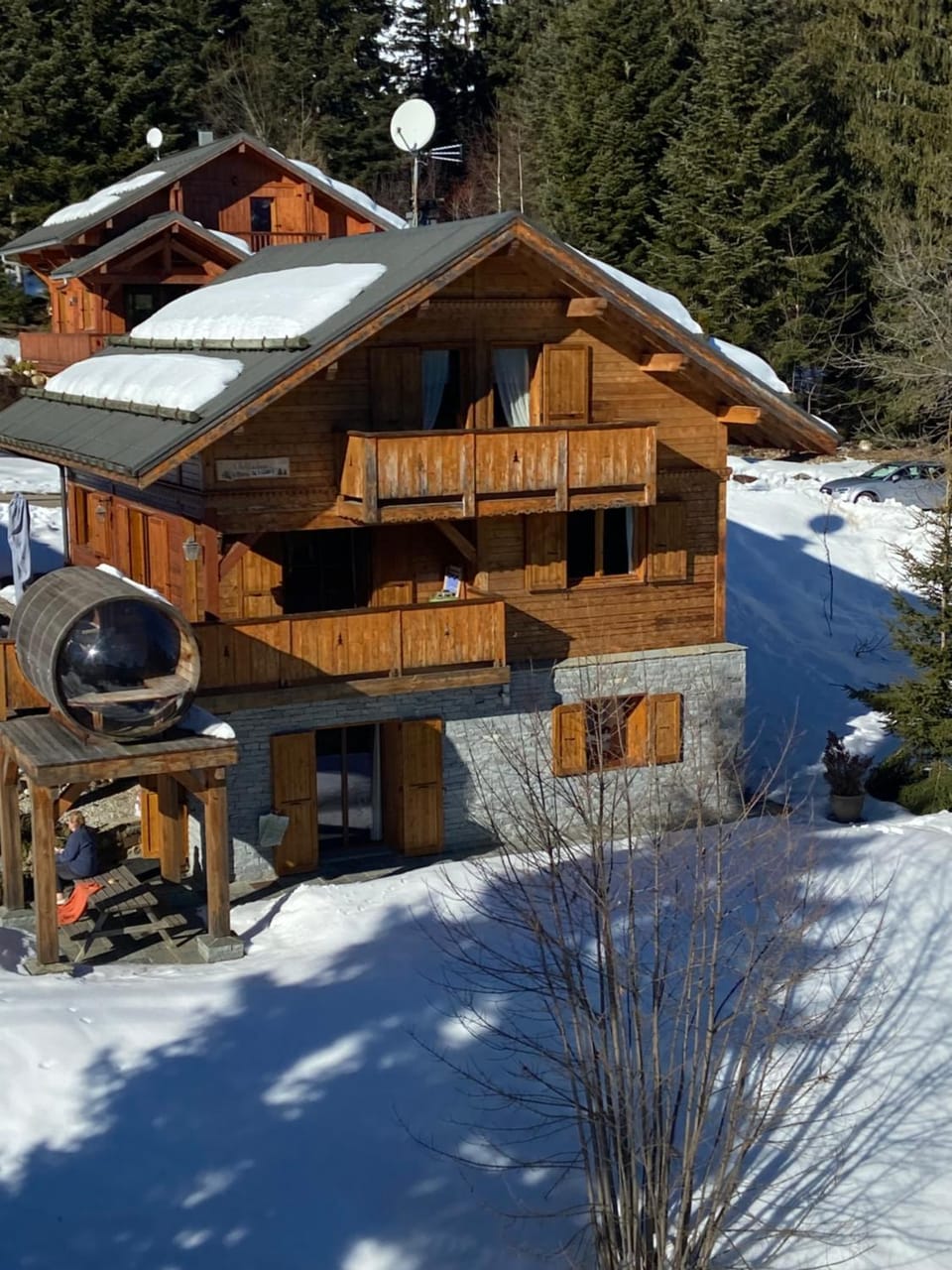 Chalet Robin sur les pistes du Grand Domaine, Valmorel et St François Longchamp Chalet in Les Avanchers-Valmorel
