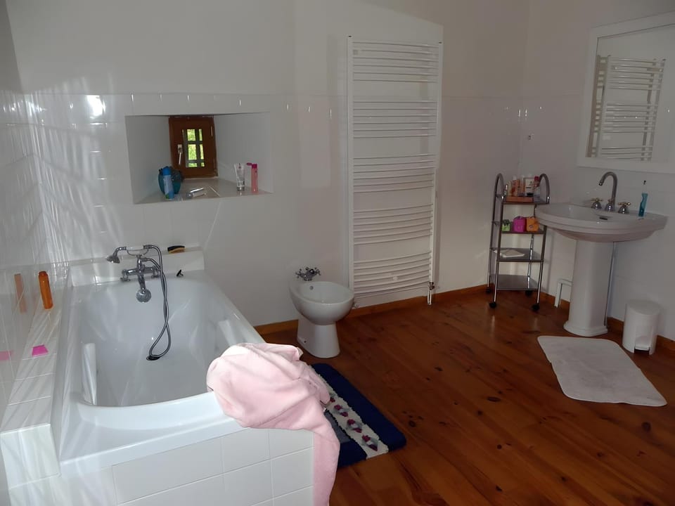 Bathroom, Living room