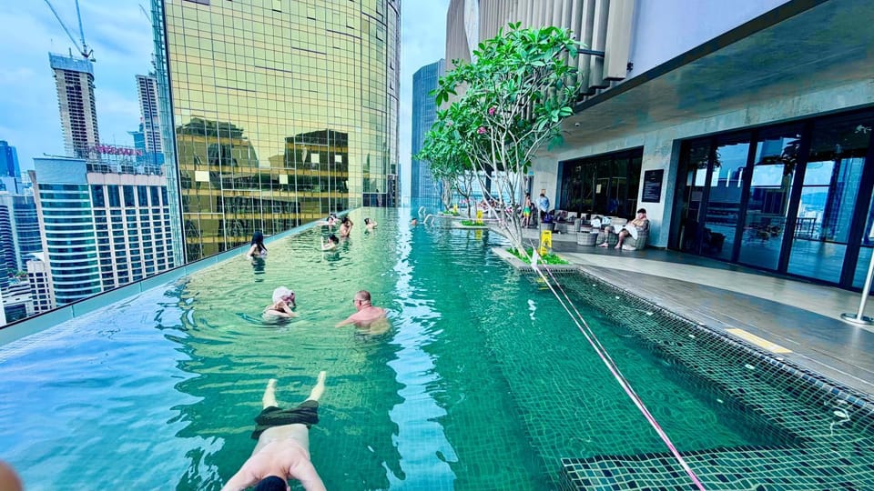 Day, City view, Pool view, group of guests