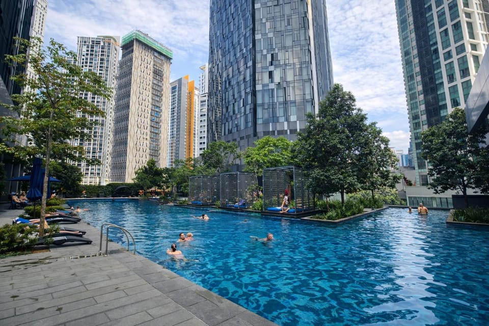 Day, City view, Pool view, Swimming pool