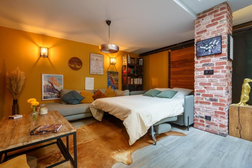 Loft Moderne et Familial- Port de Nice - 2 chambres- Parking - Climatisation Apartment in Nice