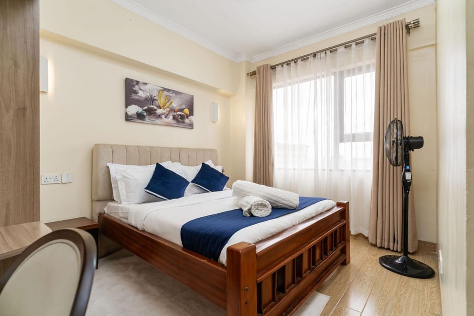 Enzi Heights 2Br, Gym, pool, near JKIA Apartment in Nairobi