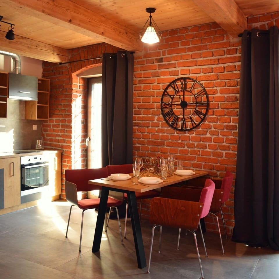 Living room, kitchen