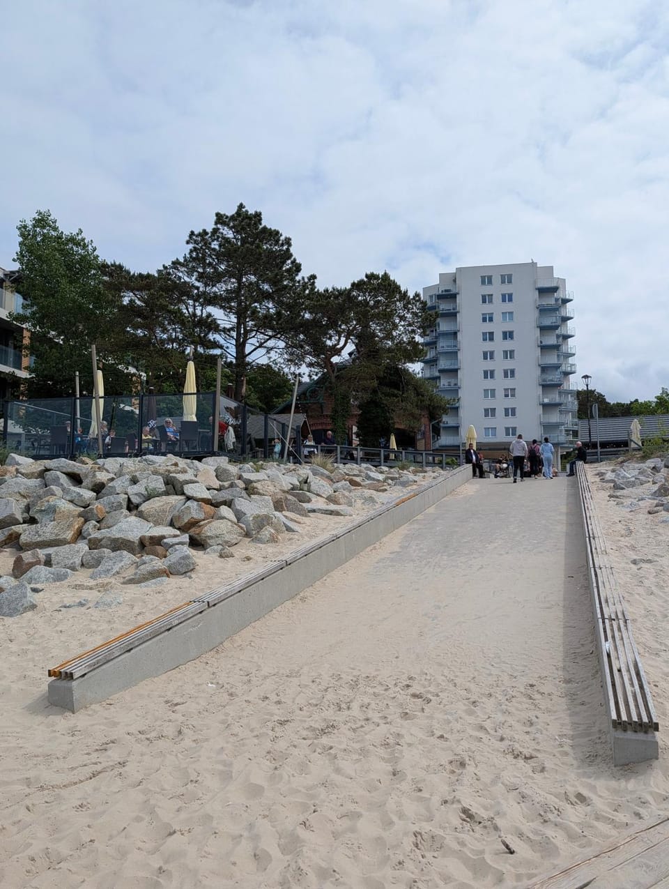 Property building, Beach