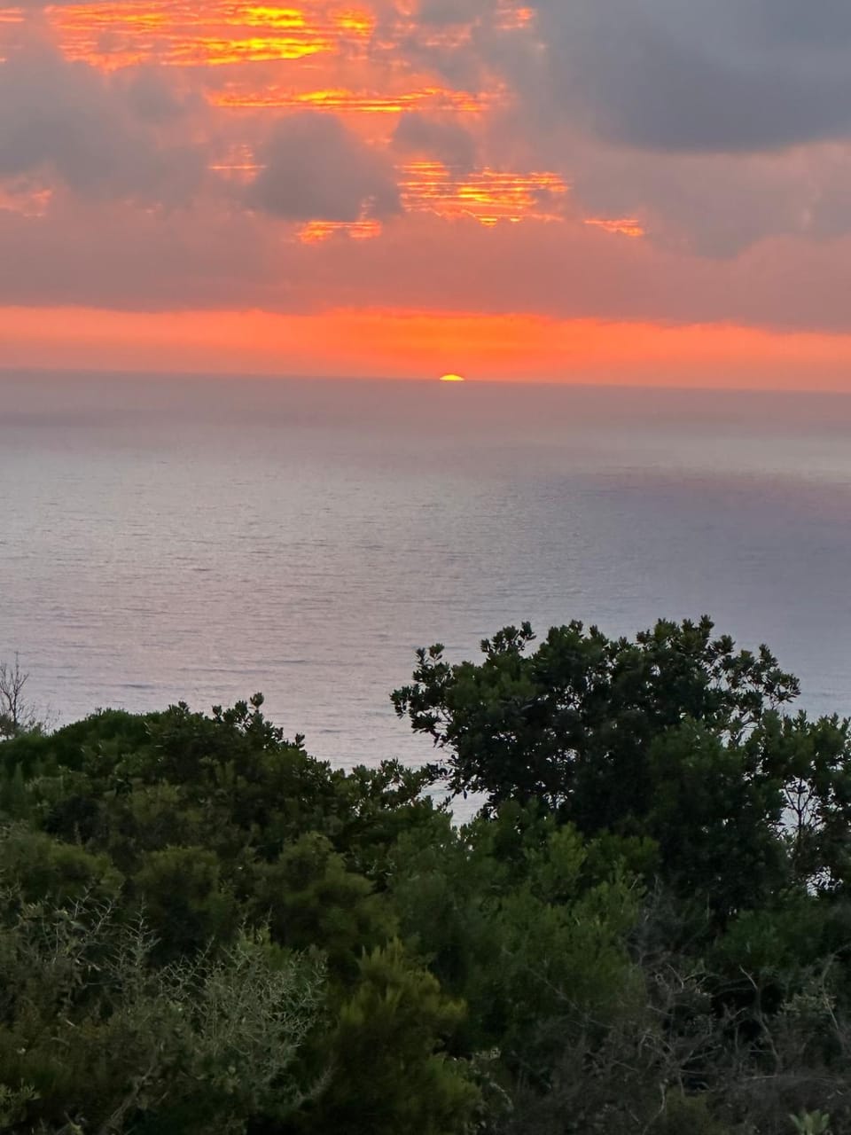 View (from property/room), Sea view, Sunset