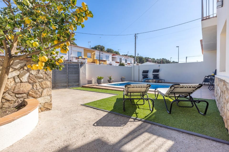 Garden, Swimming pool, sunbed