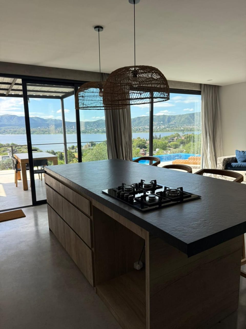 Gautier vista al lago House in Villa Carlos Paz