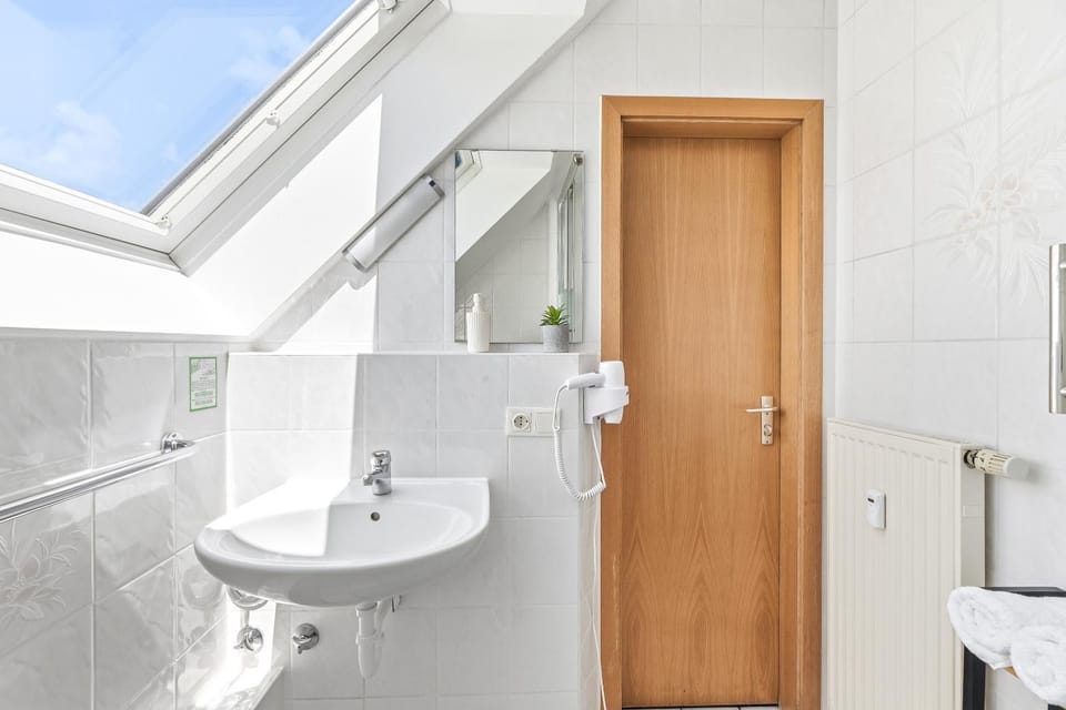 Shower, Toilet, Bathroom, Decorative detail, hair dryier, heating, internet, soundproof, towels
