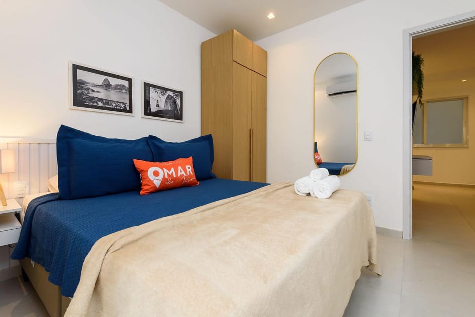2BDRs in Copacabana 1Min from the beach|A 1480/404 Apartment in Rio de Janeiro