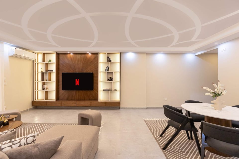 Luxury 3BR - Near EDNC - 247 Front Desk & Security BH-73-SB2 Apartment in New Cairo City