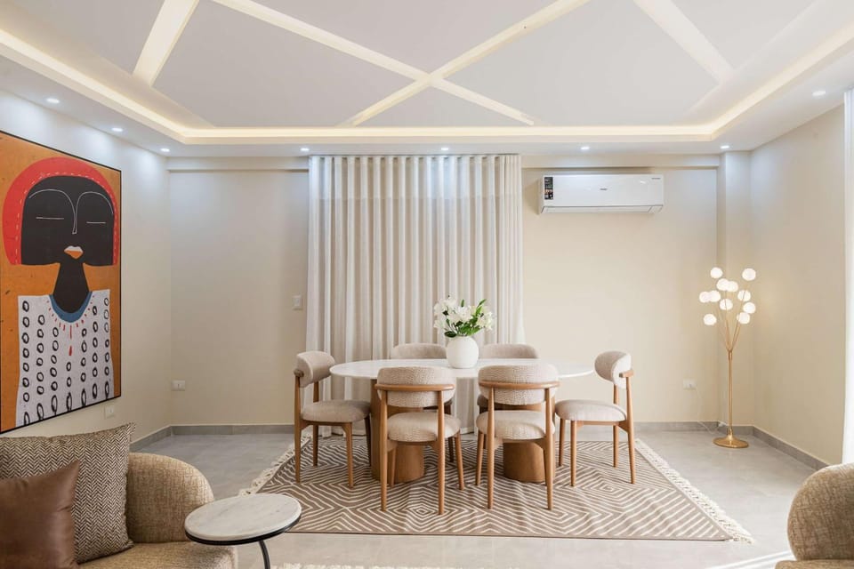 4BR 3BA - 2 Ensuites - 247 Desk & Security Professionally Managed by Beithady Apartment in New Cairo City
