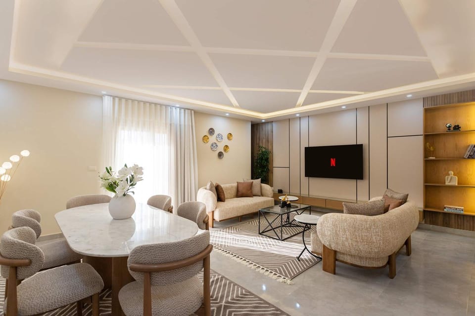 4BR 3BA - 2 Ensuites - 247 Desk & Security Professionally Managed by Beithady Apartment in New Cairo City
