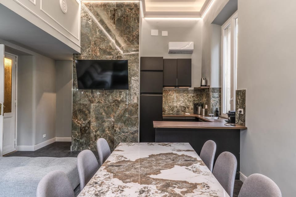 Communal lounge/ TV room, TV and multimedia, Kitchen or kitchenette, Kitchen or kitchenette, Living room, Seating area, Dining area