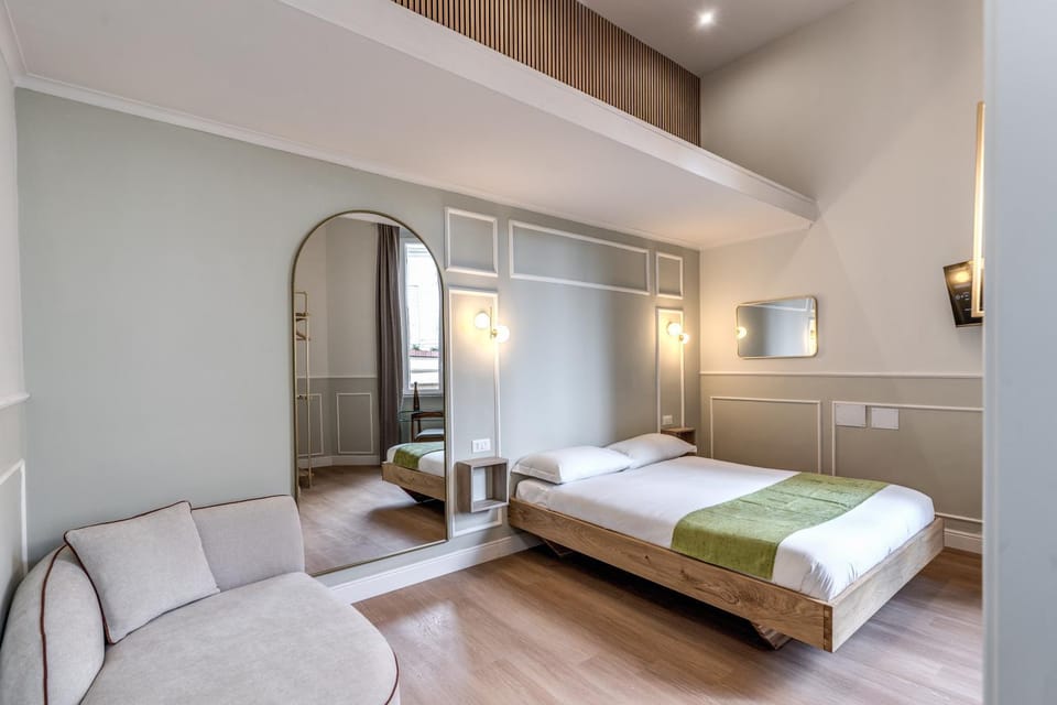 Bed, Photo of the whole room, Bedroom, towels, wardrobe