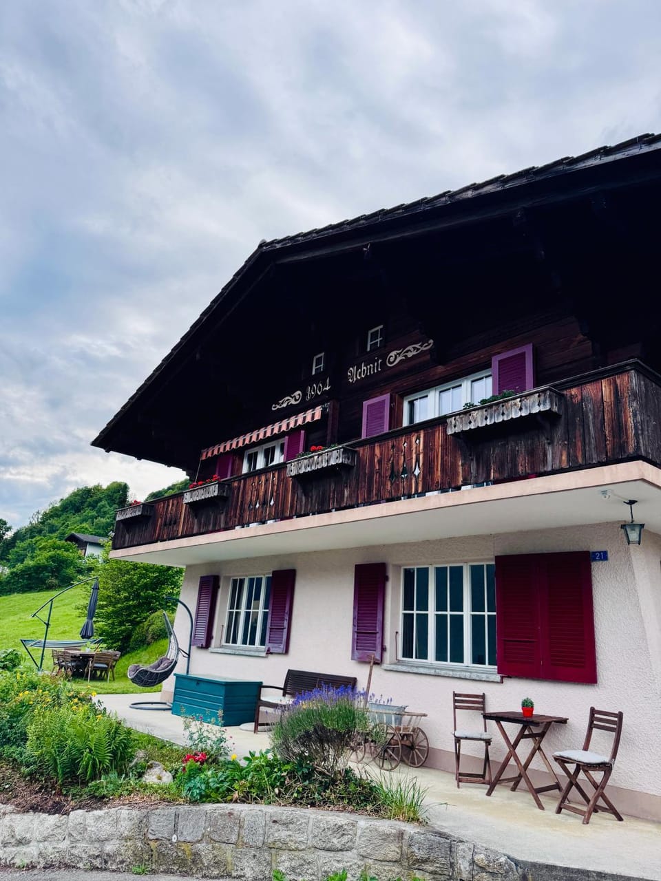 Chalet Luna - Authentic Swiss Chalet by Lake Brienz Chalet in Canton of Bern (Region)