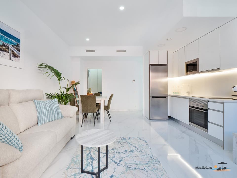 Kitchen or kitchenette, microwave