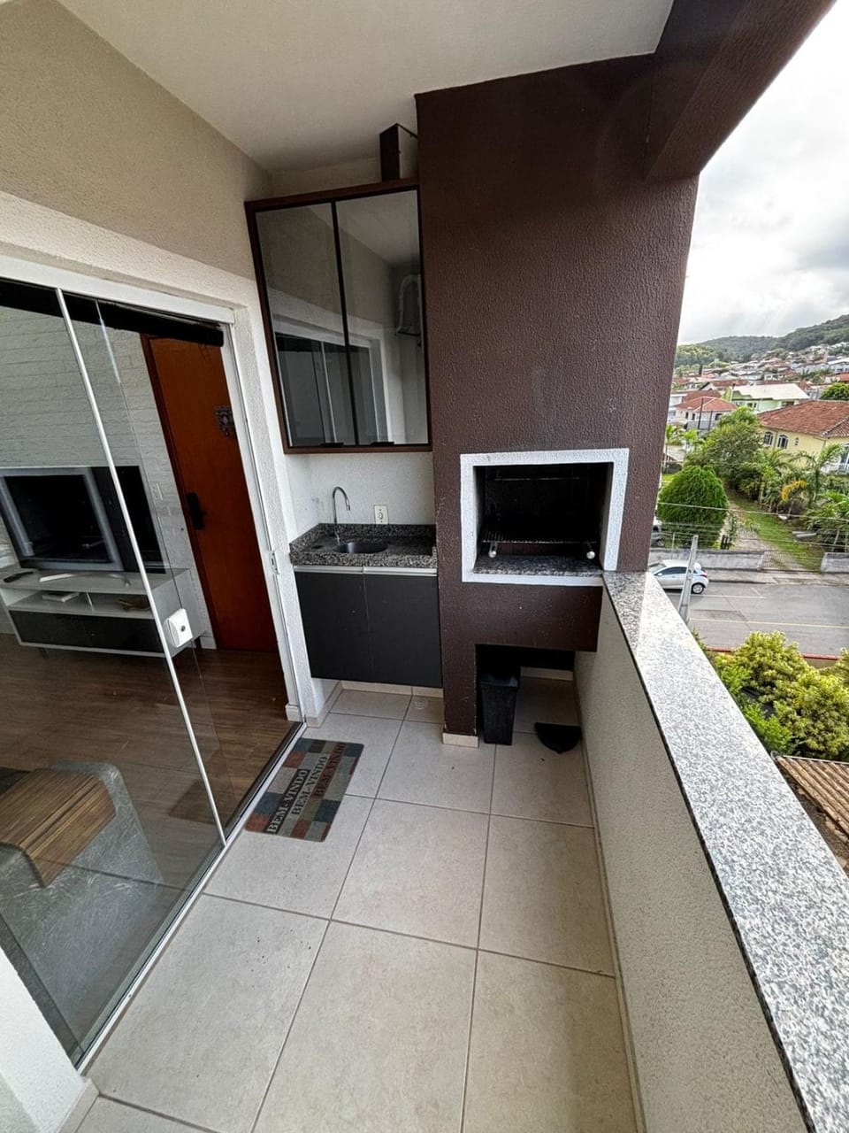 BBQ facilities, Balcony/Terrace, City view