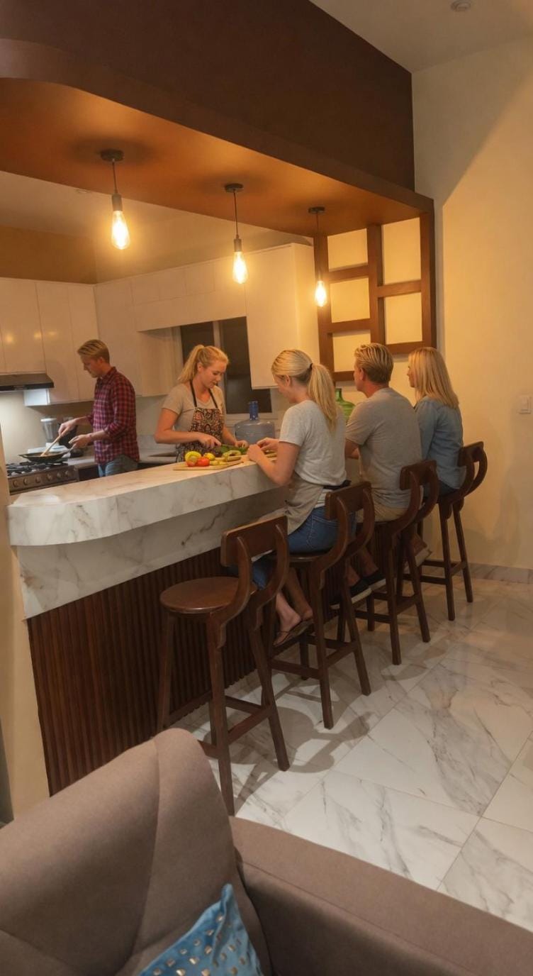 Food and drinks, Seating area, Food, group of guests